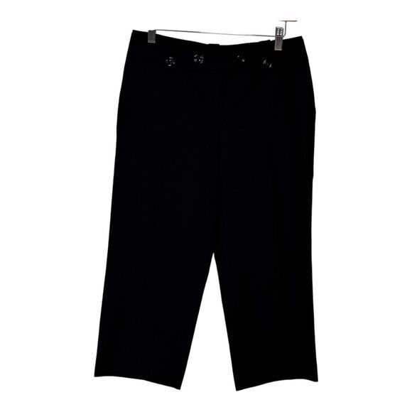 Ann Taylor Lindsay wide leg crop pants size 4 - Picture 1 of 7